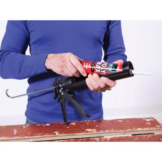 Pistol pentru Silicon Bison, cu Functie de Oprire, Pistol Tub Silicon, Pistol Spuma Silicon, Pistol Tub Adeziv, Pistol Tub Materiale de Constructie, Pistol pentru Tuburi de Adezivi, Pistol pentru Tuburi de Silicon