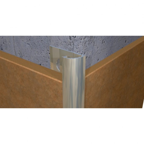 Profil Aluminiu Colt Exterior, 10mm x 2.5m, Argintiu, Model TRA100/00, Profil pentru Colt Exterior, Profil Colturi, Profil Colturi Exterioare, Profil Protectie Colturi, Profil Aluminiu Colt Exterior, Profil Protectia Colturilor, Profile Colturi Exterioare