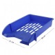 Suport Orizontal Documente ECADA, Material Plastic, Culoare Albastra, Suport Documente, Tavita Documente, Suport Documente din Plastic, Suport Documente Birou, Organizator Documente, Organizator Reviste, Organizator Dosare
