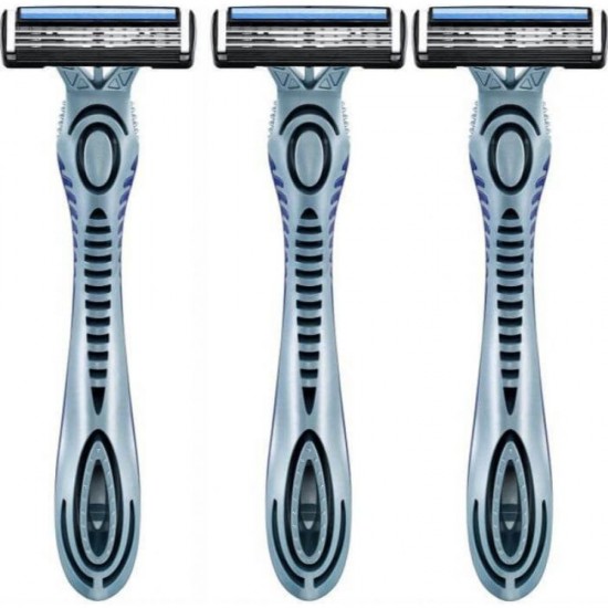 Set 3 Aparate de ras BIC Flex 3 cu 3 Lame, Lame de Barbierit, Lame pentru Ras, Aparat pentru Ras, Aparat pentru Barbierit, BIC pentru Ras, BIC pentru Barbierit