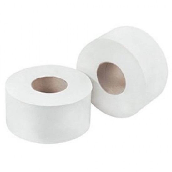 Hartie Igienica Lucart Eco Jumbo, 2 Straturi, 12 Role/Bax, 522 Foi/Rola, Lungime 120 m, Culoare Alba, Hartie Igienica fara Parfum, Hartie Igienica la Bax, Hartie Igienica Alba, Hartie Igienica Jumbo, Hartie Igienica Eco