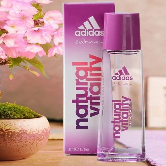 Apa de Toaleta Adidas Natural Vitality, 50 ml, pentru Femei, Adidas Apa de Toaleta, Cosmetice pentru Femei, Produse de Ingrijirea Corpului Femei, ADIDAS Natural Vitality pentru Femei, Produse de Corp pentru Femei, Parfumuri Adidas pentru Femei
