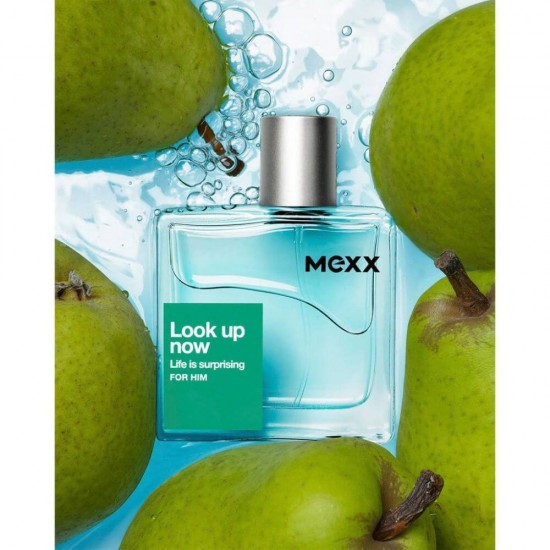 Apa de Toaleta Barbati Mexx Look Up Now, 30 ml, Lemnos, Parfum pentru Barbati Mexx Look Up Now, Apa de Toaleta Mexx pentru Barbati, Parfum Barbatesc Mexx For Him, Parfum Mexx For Men, Parfum For Men, Apa de Toaleta For Men