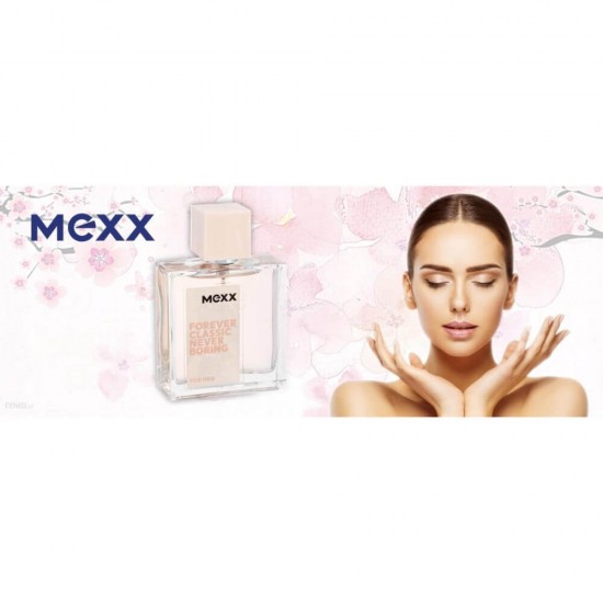 Apa de Toaleta Femei Mexx Forever Classic Never Boring, 30 ml, Dulce, Parfum pentru Femei Mexx Forever Classic Never Boring, Apa de Toaleta Mexx pentru Femei, Parfum Feminin Mexx For Her, Parfum Mexx For Woman, Parfum For Women