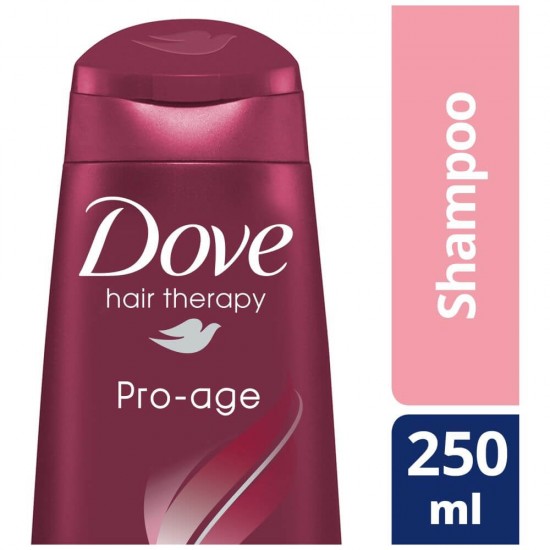 Sampon DOVE PRO Age, 250 ml, Par Deteriorat, Sampon pentru Regenerare Par Degradat, Sampoane Revitalizante, Sampon Fortifiere, Produse de Ingrijire a Parului, Produse Hairstyling, Sampon Intarire Par