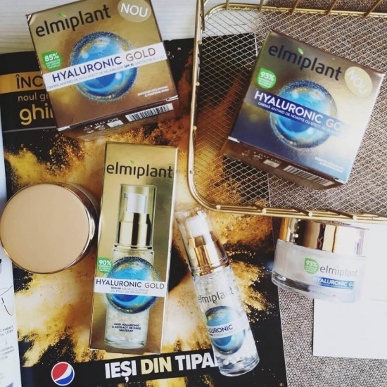 Crema de Zi Hyaluronic Gold Elmiplant, 50 ml, Crema, Crema de Zi, Crema de Zi pentru Fata, Crema pentru Fata, Crema de Zi pentru Fata, Crema de Zi cu Acid Hialuronic pentru Fata, Crema Hyaluronic Gold, Crema de Zi Hyaluronic Gold, Crema de Zi Elmiplant 