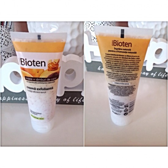 Crema Exfolianta pentru Ten Normal si Mixt Bioten, 75 ml, Crema Ten, Crema Fata, Crema pentru Ten, Crema pentru Fata, Crema Exfolianta Fata, Crema Exfolianta pentru Fata, Crema Exfolianta pentru Ten, Crema Exfolianta, Crema Hidtratanta