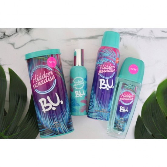 Apa de Toaleta B.U. Hidden Paradise, Femei, 50 ml, Apa de Toaleta, B.U., B.U. Hidden Paradise, B.U. Hidden Paradise Apa de Toaleta Pentru Femei, Apa de Toaleta Floral-Fructat, Parfum Baie, Parfum Toaleta Femei