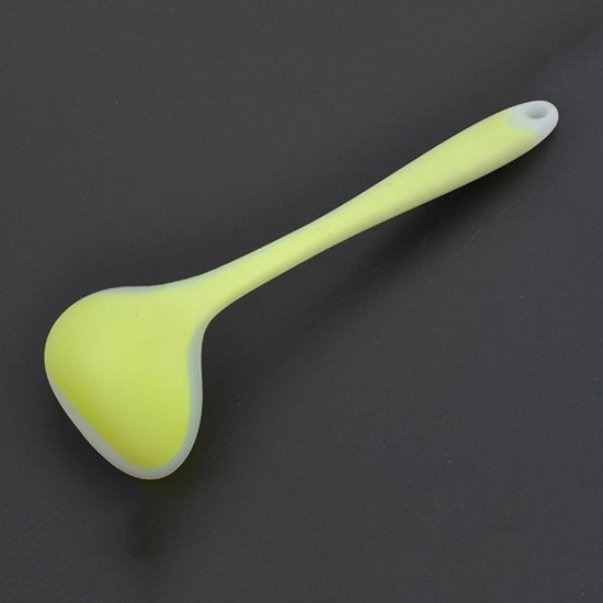 Polonic din Silicon, Verde, Polonic Gatit, Polonic din Silicon, Polonic pentru Bucatarie, Ustensile pentru Bucatarie, Polonic de Bucatarie, Polonic pentru Supa, Ustensile pentru Gatit