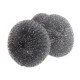 Set 12 Bureti Spiralati din Inox OTI, Ambalati Blister, 14 g, Culoare Argintie, Spalatoare Metalica pentru Vase, Burete de Vase din Inox, Bureti Metalici, Burete pentru Curatare Vase, Bureti pentru Vase, Spalator din Inox, Spalator Metalic