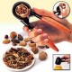 Spargator de Nuci CLIVIA, Lemn/Metal, Maro, Spargatoare de Nuci, Spargator pentru Nuci cu Maner de Lemn, Spargator de Nuci de Metal, Spargatoare Metalice pentru Nuci, Spargator Manual pentru Nuci