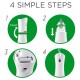Air Wick Freshmatic cu Spray Odorizant de Camera, Magnolia, 250 ml, Set Aparat Air Wick Freshmatic si Spray Odorizant Tip Aerosol, Aparat Odorizant de Camera Automat, Aparate Odorizante Air Wick, Odorizant Tip Aerosol Automat