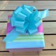 Fundite Mari, 20 Buc/Set, Culoare Albastru Deschis, Funda Albastru Deschis, Funde cu Autoformare, Funda Cadou, Funda Autoformare, Panglica Cadou, Fundite Cadouri, Fundite cu Autoformare, Funda Rapida, Decoratiuni Cadouri