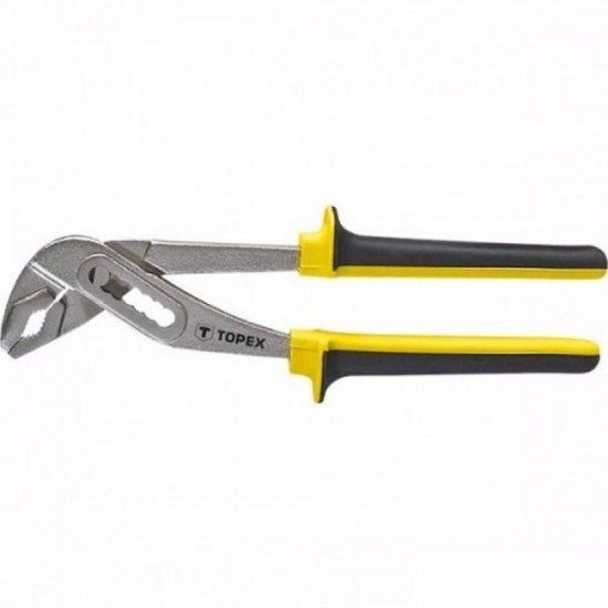 Cleste Papagal Topex, 10-45 mm, 250 mm, Otel/Crom/Vanadiu, Cleste pentru Tevi, Cleste Reglabil pentru Tevi, Cleste cu Raza Reglabila, Cleste Tip Papagal, Cleste Tevi Tip Papagal, Mox Papagal, Mox Cleste Papagal, Cleste Mox Papagal