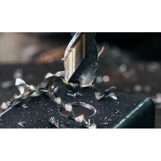  Set 10 Burghie HSS pentru Metal Verto, 34x1 mm, Burghiu Verto Metal, Set de Burghie, Burghiu Bormasina, Burghiu HSS Verto, Unelte si Scule