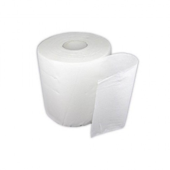 Prosop Hartie Lucart Strong, 2 Straturi, 16x35 cm, 6 Buc/Set, Lungime Rola 122 m, Rola Servetele Hartie, Prosoape Hartie si Servetele, Prosoape de Hartie pentru Dispenser, Prosoape Unica Folosinta