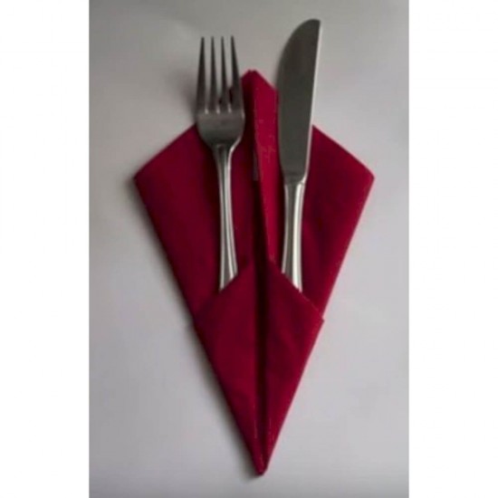 Servetele de Masa Bulkysoft, 100 Buc/Set, 33x33 cm, 2 Straturi, Rosu, Servetele Rosii Bulkysoft, Servetele de Masa 2 Straturi Bulkysoft, Accesorii de Masa, Pachet de Servetele de Masa, Servetele de Masa Colorate