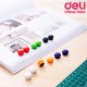 Set 12 Magneti pentru Tabla Magnetica Deli, 15 mm, Diverse Culori, Magneti Tabla, Magneti Rotunzi, Magneti Colorati, Set de Magneti, Magneti la Set, Magnet pentru Tabla, Magneti Prindere, Magnet Rotund, Magneti Frigider, Magneti Tabla de Scris