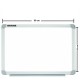 Tabla Magnetica (Whiteboard), 60x90 cm, Suprafata Metalica Lacuita,Tabla de Conferinta,Tabla Whiteboard,Instrumente de Prezentare