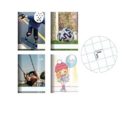 Caiet de Matematica Ecada, A5 cu 24 File Pentru Incepatori