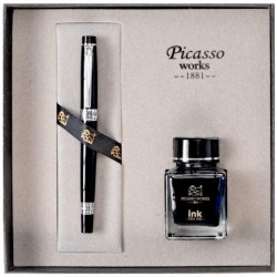 Set Stilou si Calimara de Cerneala Picasso, Model 9917