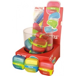 Ascutitoare Factis din Plastic cu Radiera, Model EVO36R