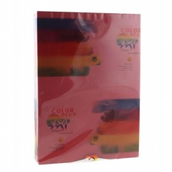 Hartie A3 Clariana Colorata, 80 g/m², 500 Coli/Top, Culoare Rosu