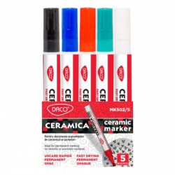 Set 5 Buc MArker pentru Ceramica Daco, Model MK502/5