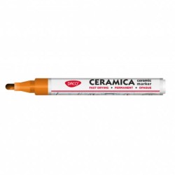 Marker pentru Ceramica Daco, Culoare Portocaliu, Model MK502P