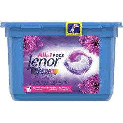 Detergent Capsule Lenor All in One PODS Amethyst & Floral Bouquet, 15 Spalari