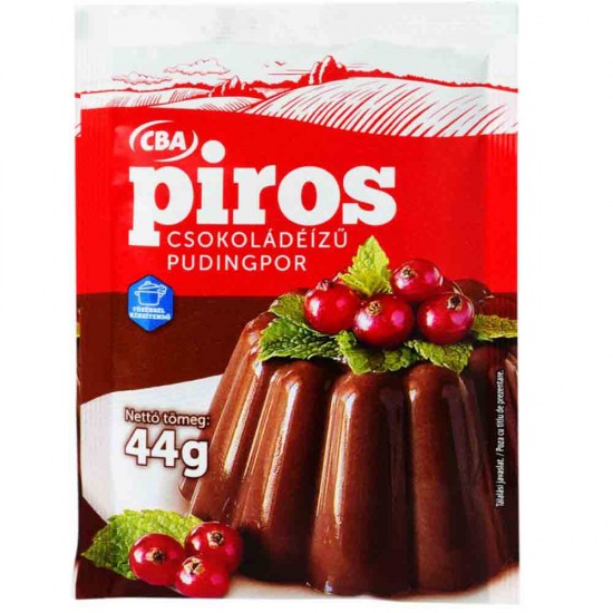 Budinca de Ciocolata Cba Piros, 44 g
