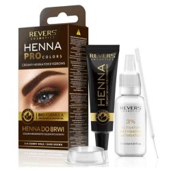 Vopsea de Sprancene Henna Pro Colors, Revers Maro, 3.0, 15 ml
