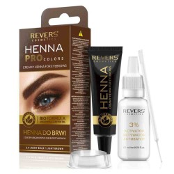 Vopsea de Sprancene Henna Pro Colors, Maro Deschis, 2.0, 15 ml
