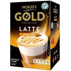 Cafea Capuccino Mokate Gold Latte Caramel, 10 Buc X 14 g