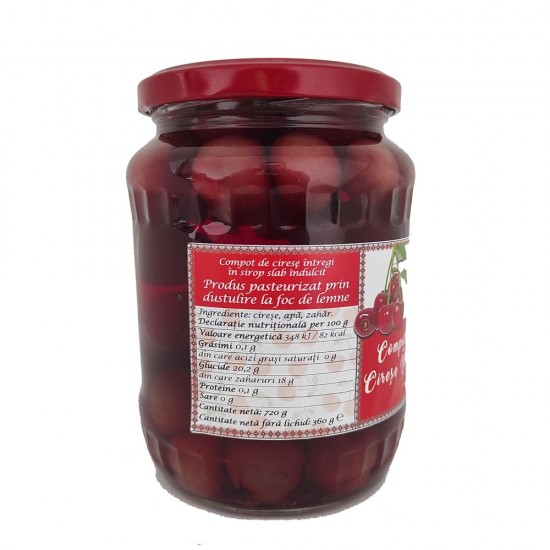 Compot de Cirese Intregi, 720 ml
