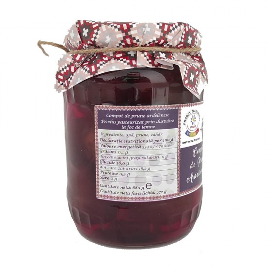 Compot de Prune Ardelenesc, 720 ml