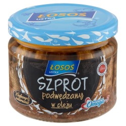 Sprot Afumat Losos Ustka in Ulei, 250 g