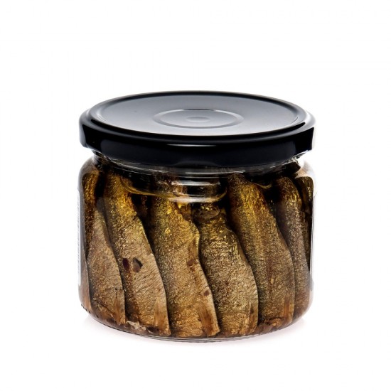 Sprot Afumat Losos Ustka in Ulei, 250 g