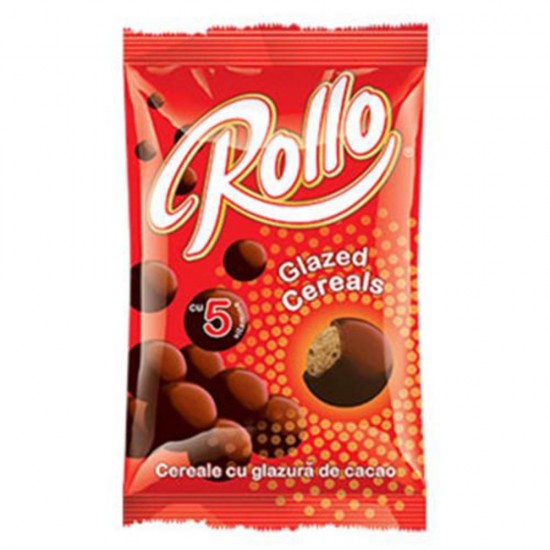 Cereale Rollo cu Glazura de Cacao, 100 g