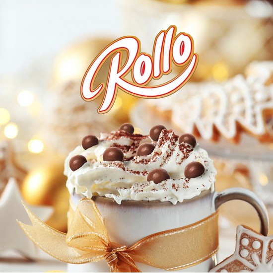 Cereale Rollo cu Glazura de Cacao, 100 g