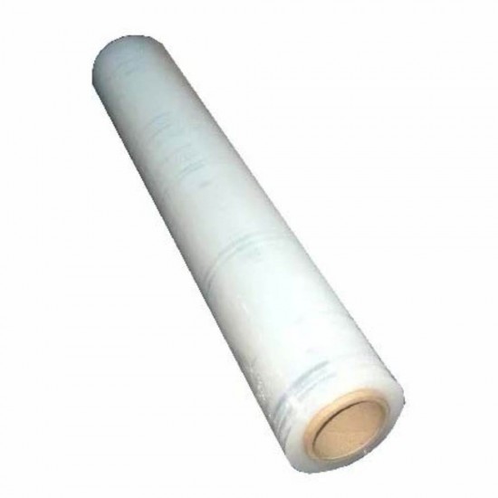 Folie Stretch Manual Transparent, 3 Kg, Folie 23 MIC, Latime Folie 500 mm, Tub Carton 700 gr, Folie Stretch 2,3 kg, Cantitate 6 Role/Set