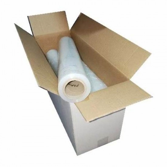 Folie Stretch Manual Transparent, 3 Kg, Folie 23 MIC, Latime Folie 500 mm, Tub Carton 700 gr, Folie Stretch 2,3 kg, Cantitate 6 Role/Set