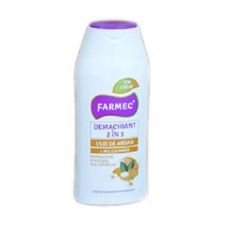 Demachiant Farmec 2 în1 cu Ulei de Argan, 200 ml