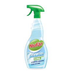 Solutie Curatare Geamuri Nufar Floral, 500 ml