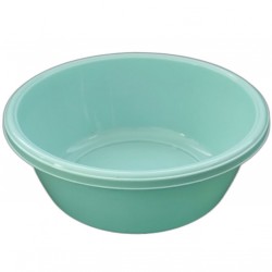 Lighean din Plastic Rotund, 7,5 L, Culoare Turcuaz