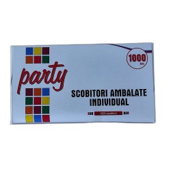 Scobitori din Lemn Misavan, Ambalate Individual, 1000 Buc/Set