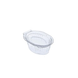 Set 100 Sosiere Capac Atasat, 80 ml, Plastic Transparent, Sosiere de Unica Folosinta, Sosiere cu Capac din Plastic, Sosiere Mici din Plastic, Sosiere din Plastic, Sosiere Catering, Sosiera cu Capac, Sosiere din Plastic Unica Folosinta