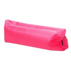 Saltea Gonflabila Tip Sezlong, Lazy Bag, 200x70 cm, Roz