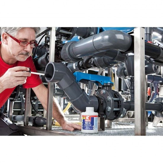 Adeziv pentru Tevi si Conducte PVC Griffon WDF-05, 500 ml