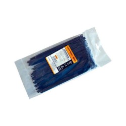 Colier de Fixare din Nylon, 4,8x200 mm, Negru, 100 Buc
